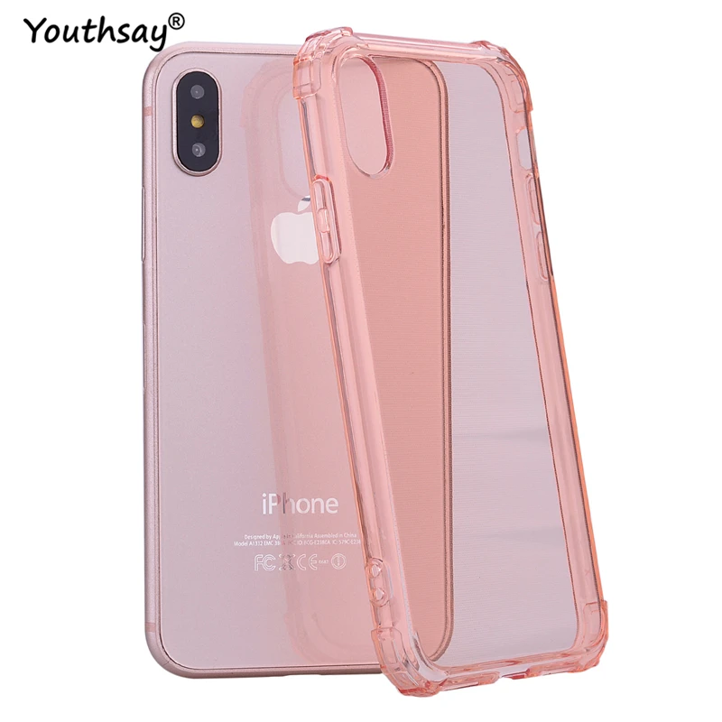 sFor iPhone XS Max Case Cover Soft Silicone Anti-knock TPU Coque Phone For Fundas |