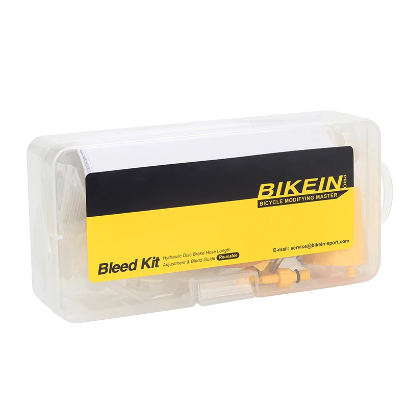 

BIKEIN Bicycle Hydraulic Brake BLEED Tool KIT For Shimano & Magura & MT Series Brake System Use Mineral Oil Brake
