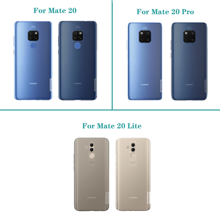 NILLKIN натуральный прозрачный ТПУ чехол s для huawei mate 20 Pro/mate 20 Lite прозрачный мягкий чехол для телефона для huawei mate 20