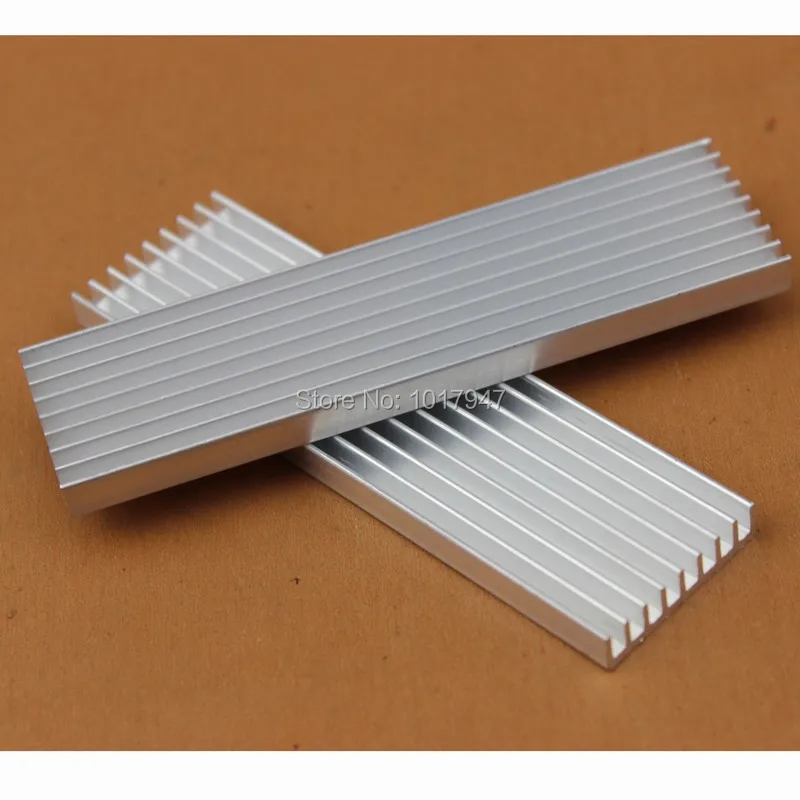 Алюминиевый радиатор для чипа Светодиодный компьютера 5 шт. в партии 100 мм x 28 6 мм| |