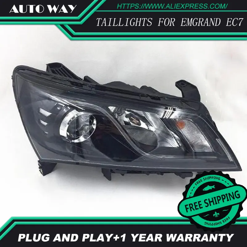 Автомобильный Стайлинг светодиодный HID светодиодный чехол для фары для GEELY Emgrand 7 EC7 EC715- EC7 Биксеноновые линзы