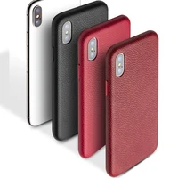 qialino luxurious genuine leather back case for iphone x fashion luxury ultrathin handmade phone cover for iphonex for 5 8 inch