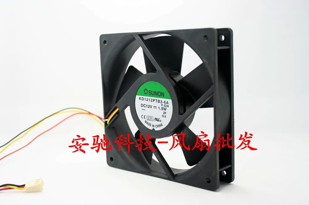 Осевые вентиляторы для охлаждения Sunon 12 В 1 9 Вт см 12025 120 мм|axial fan|120mm cooling fancooling fan 120mm