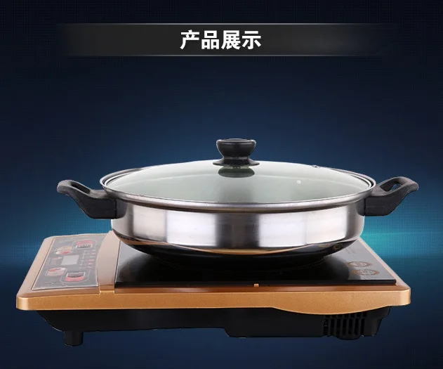 Индуктивная плита 2000 Вт одноместная инфракрасная волновая печь электрическая