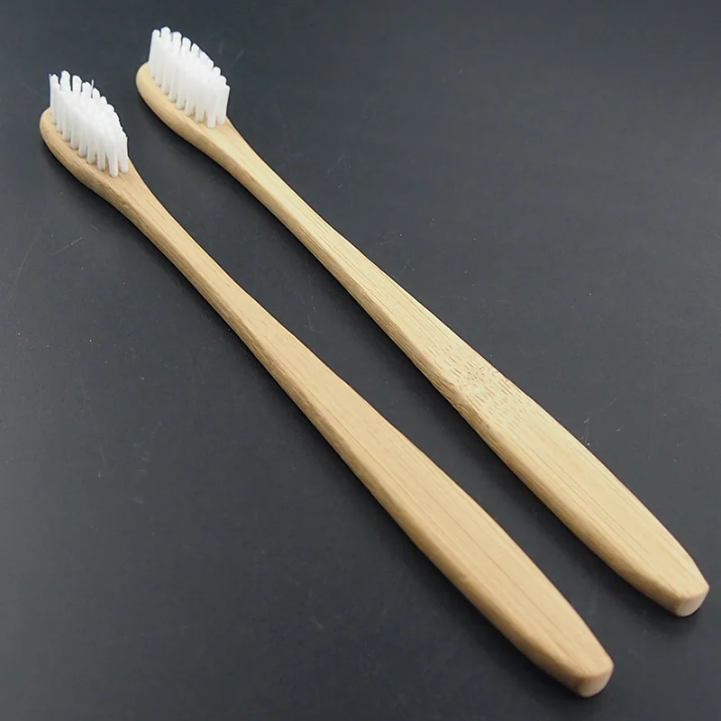 DR. PERFECT 6 шт./лот тонкая Ультрамягкая бамбуковая зубная щетка для шеи Экологичная