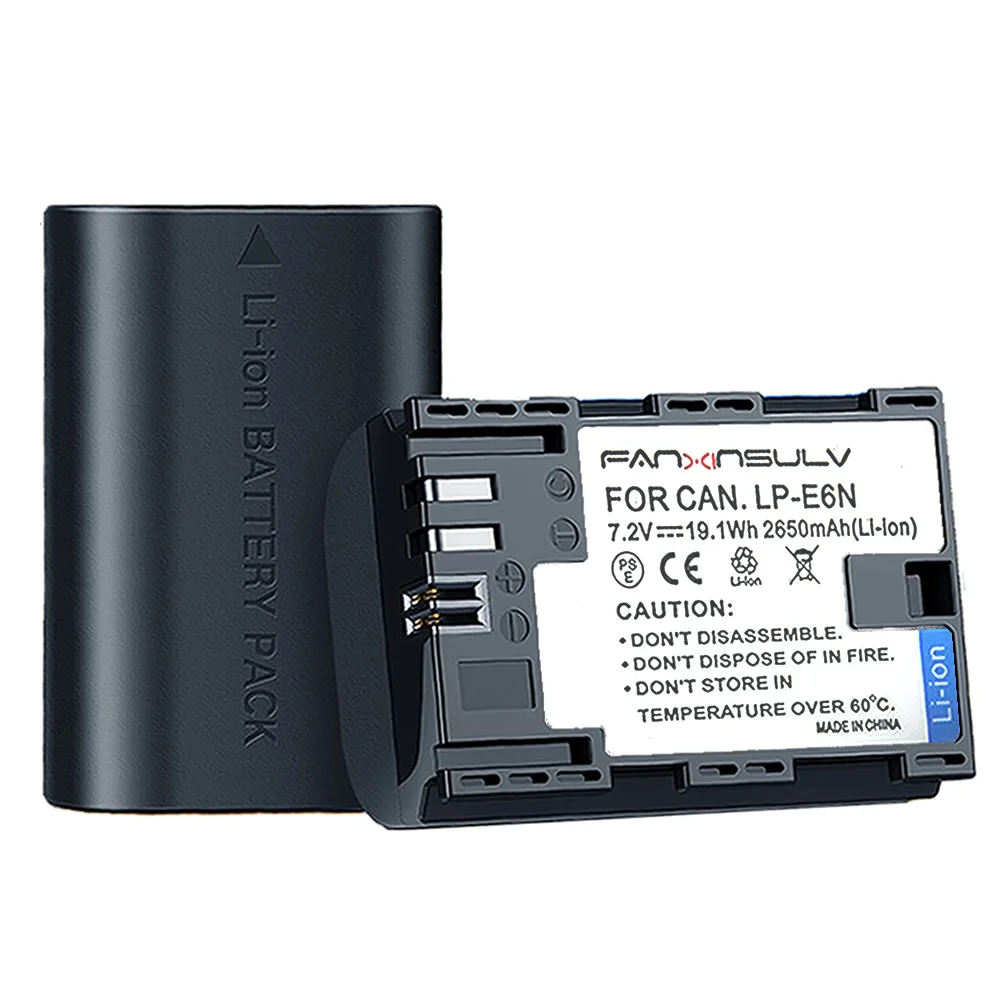 LP-E6N LP-E6 Battery USB Charger for canon eos r 5d mark iv iii ii 60d 6d 7d 70d 80d 5drs DSLRL15 Camera tracked | Электроника