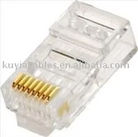 Бесплатная доставка + 1000 RJ 45 RJ45 CAT5 модульный разъем сетевой оптовая продажа|connector