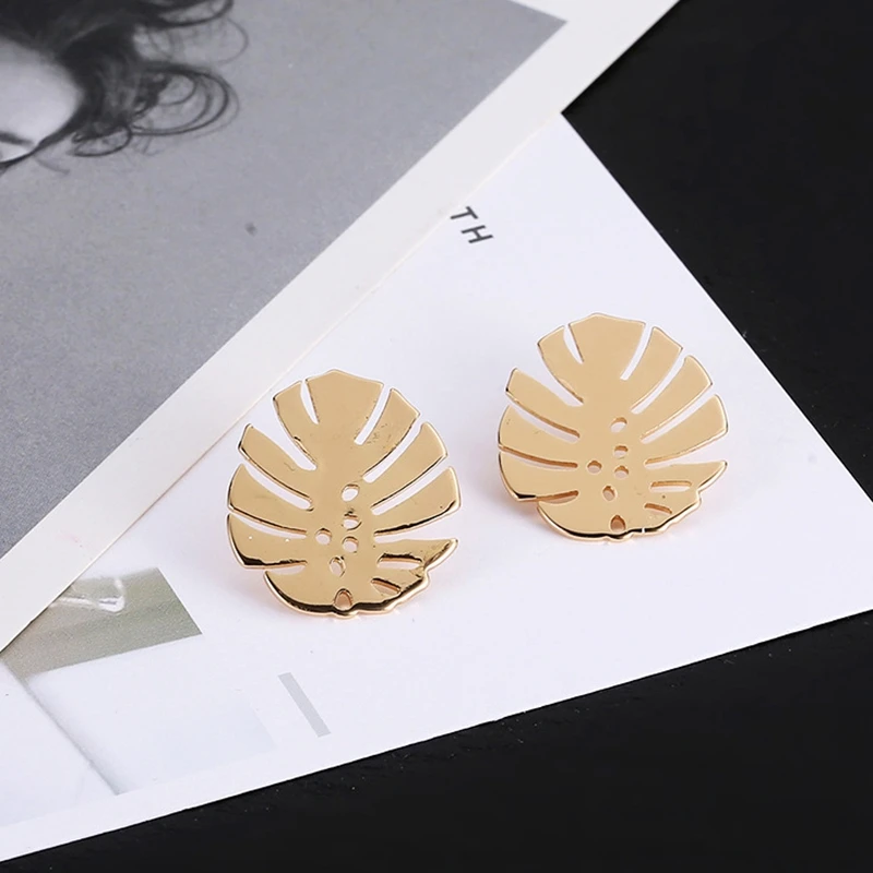 H: HYDE модные массивные серьги большие геометрические серьги для женщин Висячие Роскошные серьги-гвоздики современные ювелирные изделия - Окраска металла: DM37548