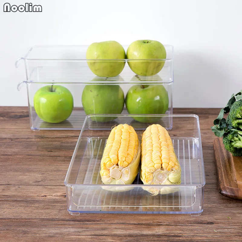 Прозрачный контейнер для хранения в холодильнике NOOLIM замораживания еды кухонный