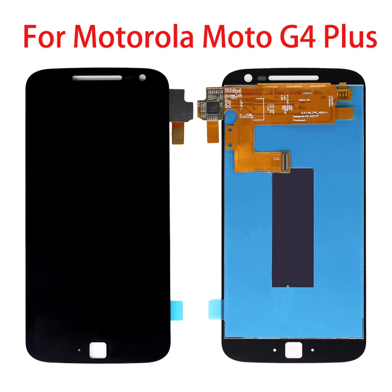 5 &quotОригинальный ЖК дисплей для Motorola Moto G4 Plus сенсорный экран с рамкой MOTO XT1644 XT1640