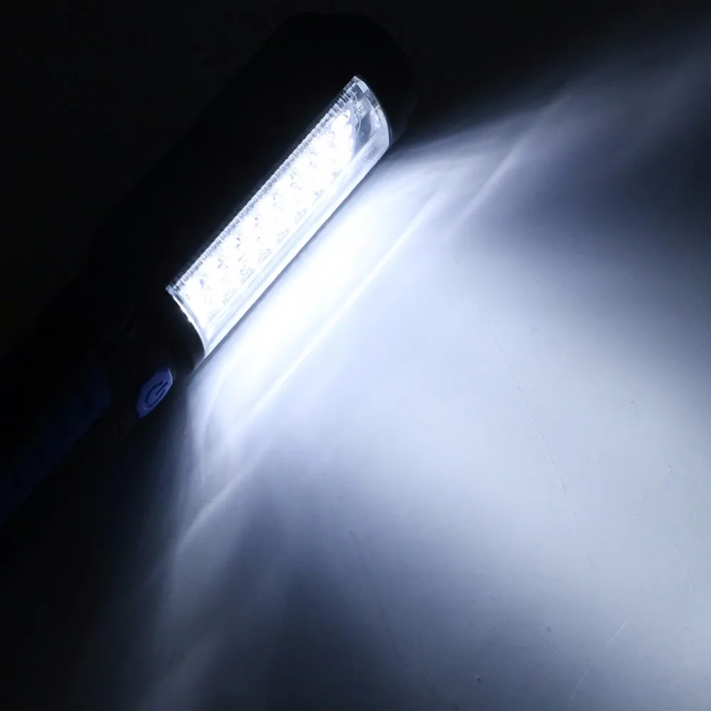 

Bright 36+5 LED Flexible Hand Torch Work Light Magnetic Inspection Lamp Flashlight Torch with 360 degree foldable Hook