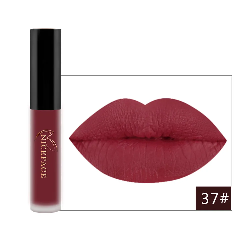 Блеск для губ Beauty 3 шт. новинка модная стойкая водостойкая Матовая жидкая помада