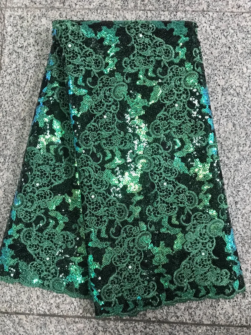 High Quality African Sequins Organza Lace Fabric 2021 Hot Sale Class With | Дом и сад