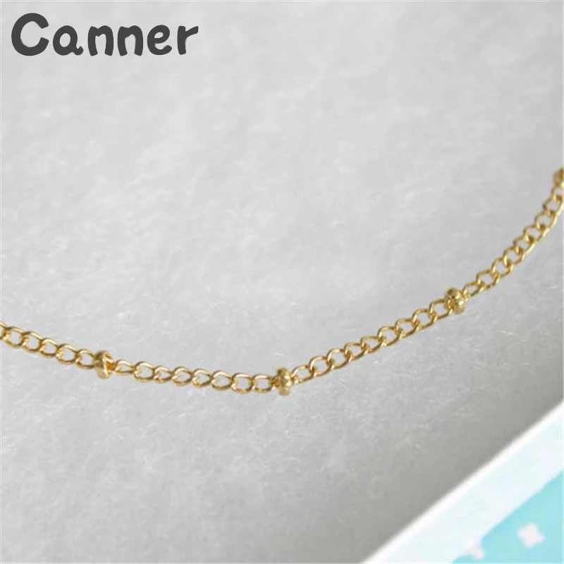 CANNER Винтажный Золотой браслет для женщин пляжный ножной богемные женские ножные