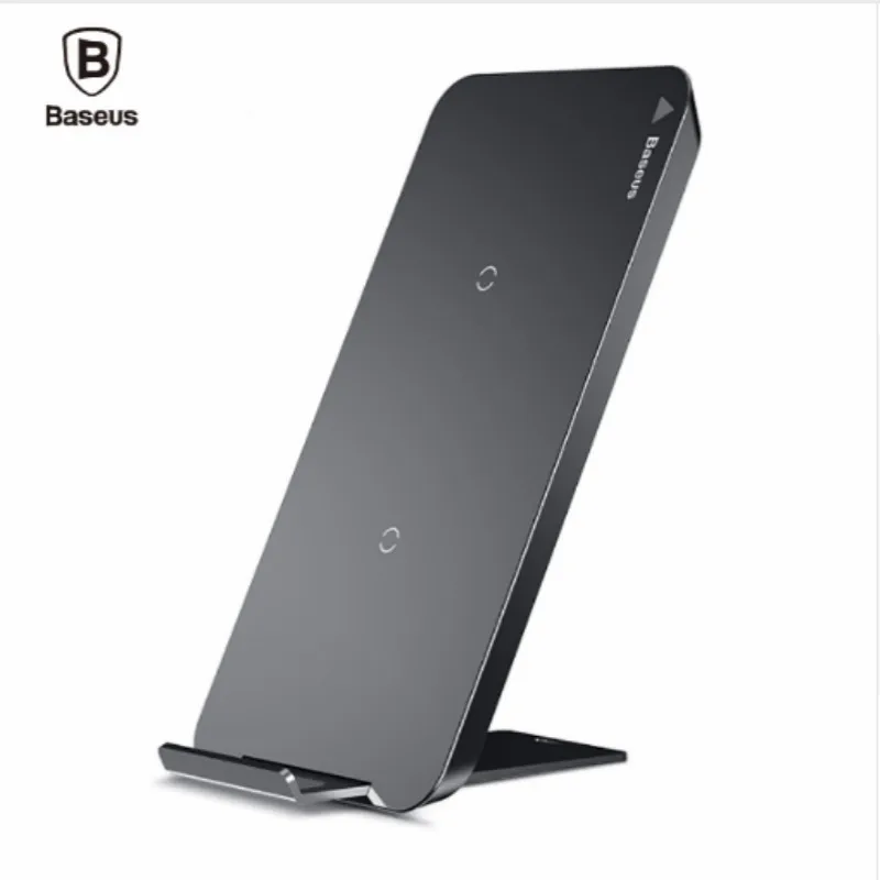 Беспроводное зарядное устройство Baseus Qi для iPhone X Samsung Note 8 S8 Plus S7 S6 Edge док станция