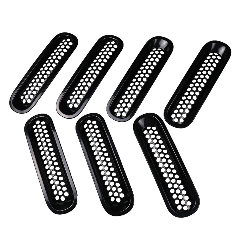 7 шт. модифицированные автомобильные гоночные грили аксессуары для модификации