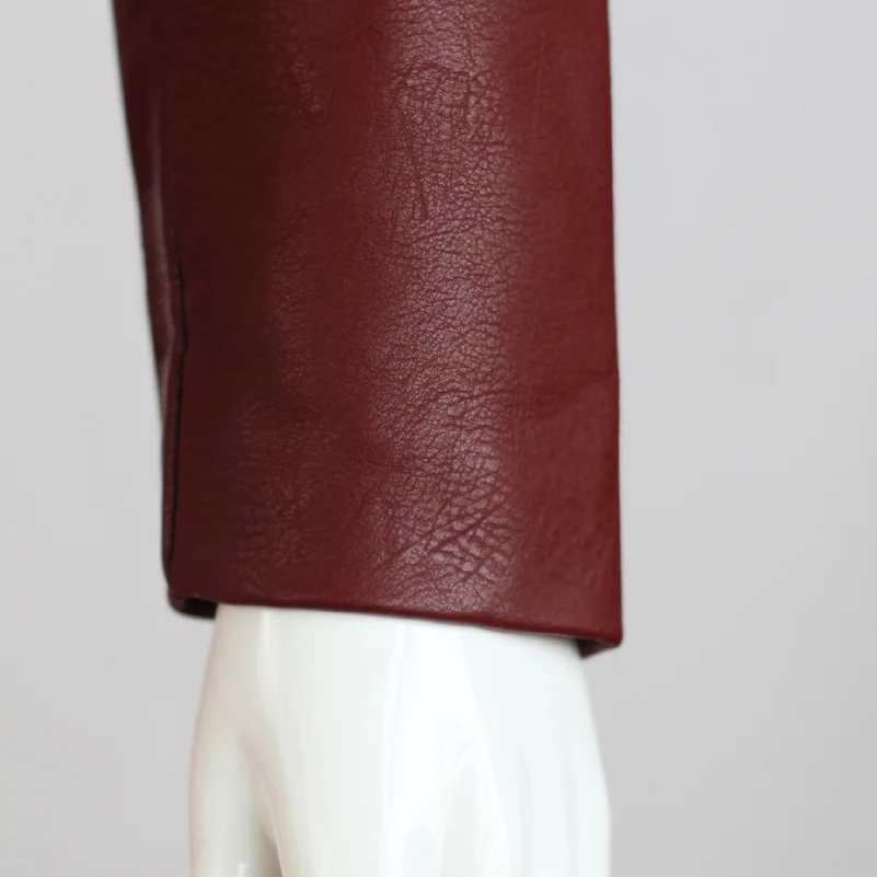 QIUXUAN Women PU Leather Jacket Short Streetwear Coat Fashion Spring Autumn Overcoat Locomotive Jackets Female Tops | Женская одежда