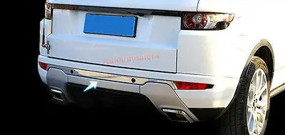 

New ABS Chrome Rear Bumper Cover Trim For Land Rover Range Rover Evoque 11-15