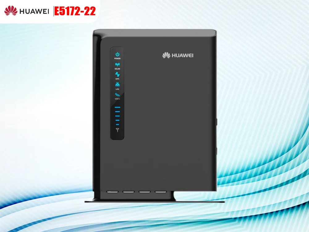 Разблокированный мобильный сетевой шлюз Huawei E5172 Wi Fi роутер с поддержкой 4G LTE CPE