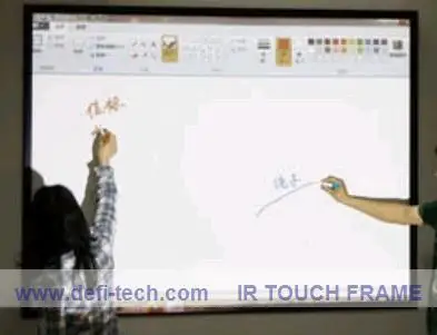 Дефилабс в продаже! 32-дюймовая инфракрасная сенсорная рамка для цифровых вывесок
