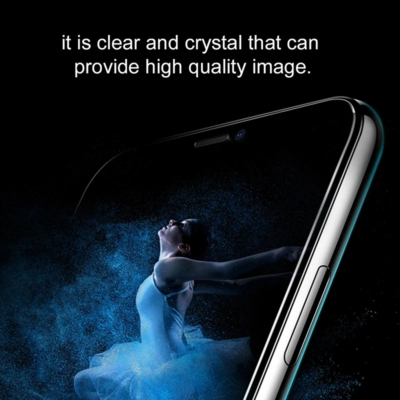 RONICAN 0 23 мм тонкий протектор экрана для iPhone X XS Max XR 2018 стекло 3D закаленное Xs