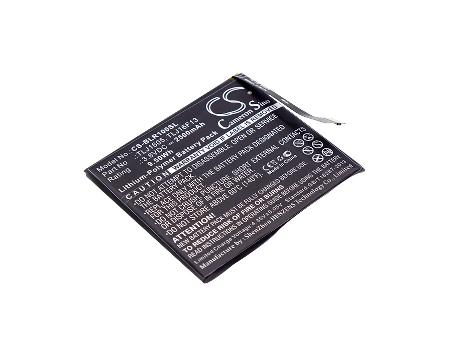 Аккумулятор Cameron Sinos 2500 мАч TLJ1605 TLJ1607 TLJ16F13 TPJ16G20 для BLU R0030UU R1 HD S0210UU Studio Touch|Цифровые