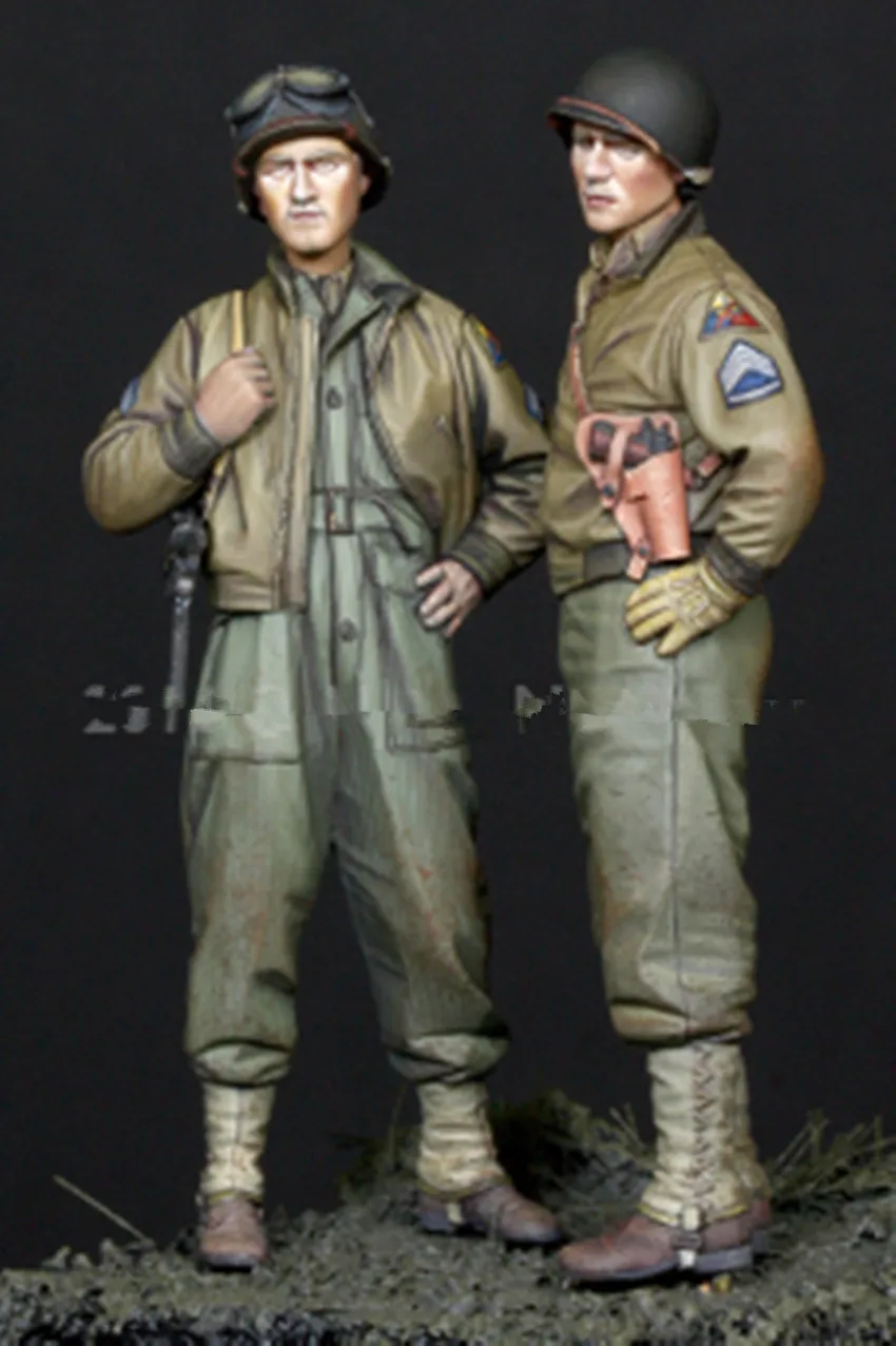 1/35 модельная фигурка из смолы набор Un00Ass00Ambled Unp00Ainted 00A56 | Игрушки и хобби
