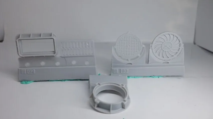 1/35 модельная фигурка из смолы разобранный Неокрашенный набор // E050 | Игрушки и