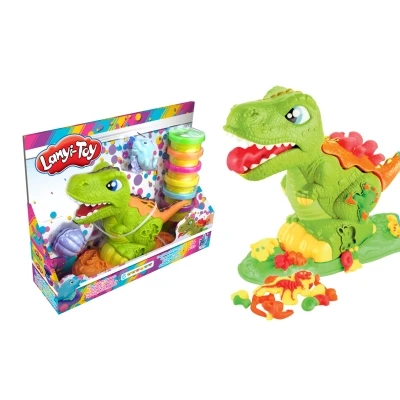 dinosaur Lanyitoys оригинальная глина для моделирования, полимерная Слизка, мягкая глина, пластилин, красочная глина, пластилин для игры в грязь, слизи, пушистые игрушки для рождественского подарка - Цвет: dinosaur