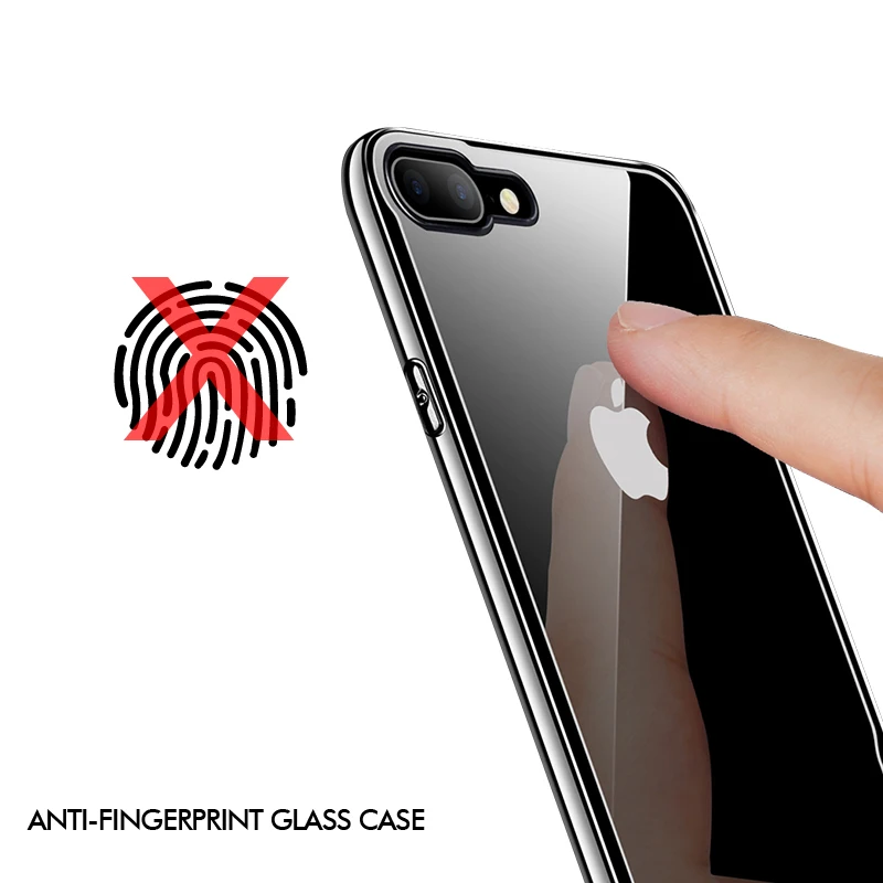 NYFundas Роскошный прозрачный чехол с покрытием для iphone 8Plus 7 6 6S Plus X 10 Fundas Capa is Mirror