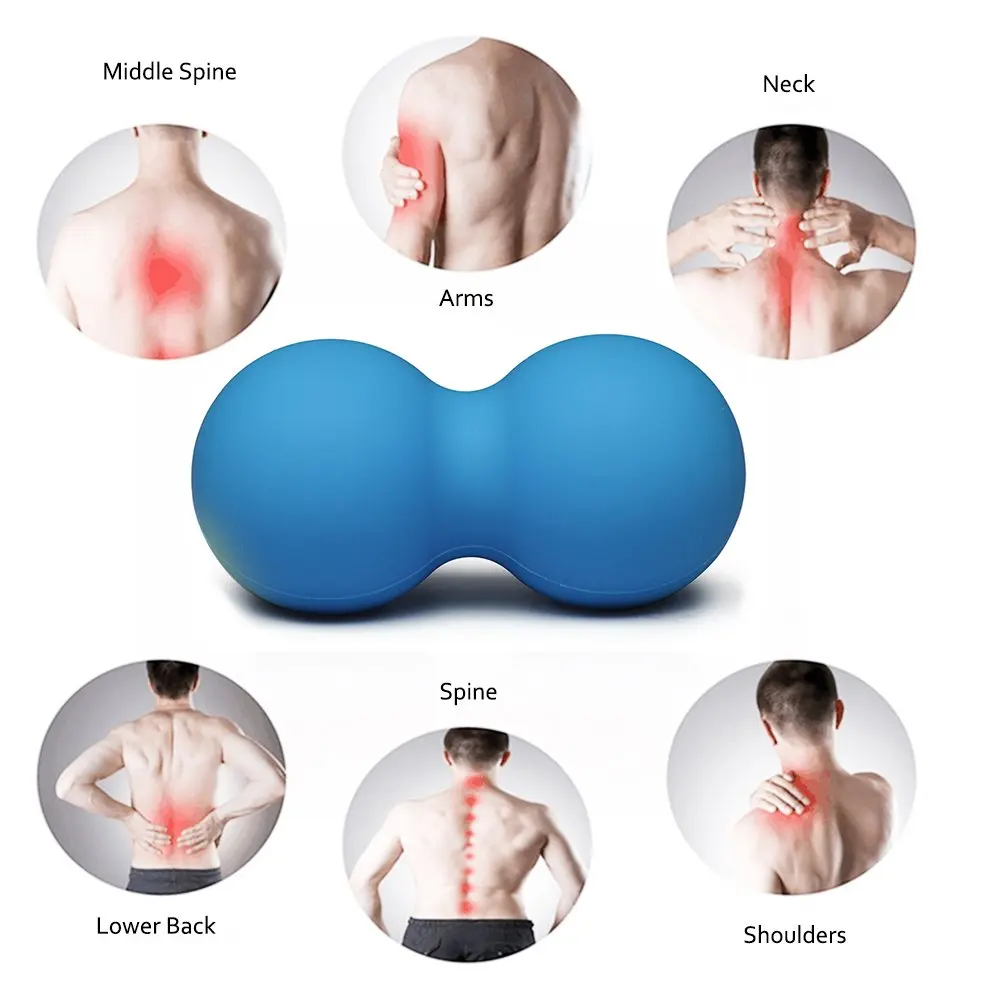 Friorange арахисовое Лакросс массажные шарики двойной мяч релиз массаж ног для йоги