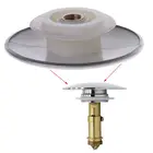 Выдвижная водоотталкивающая пробка для раковины, хромированная водоотталкивающая пробка для ванной и кухни