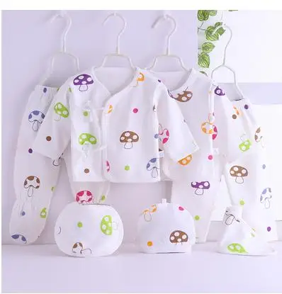 Лаванда Newborn underwear set of 7 pieces 1 - Цвет: Лаванда