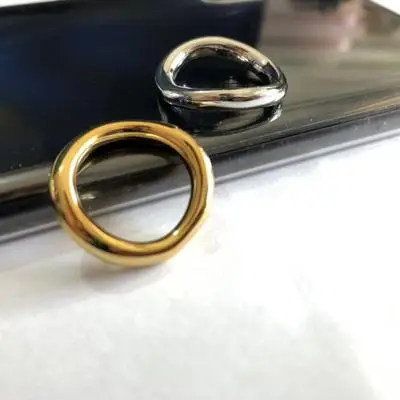 Холодное металлическое медное кольцо, белое и золотое, 2 цвета, bague anillos mujer anel aneis anelli, очаровательное кольцо bisuteria anel feminino