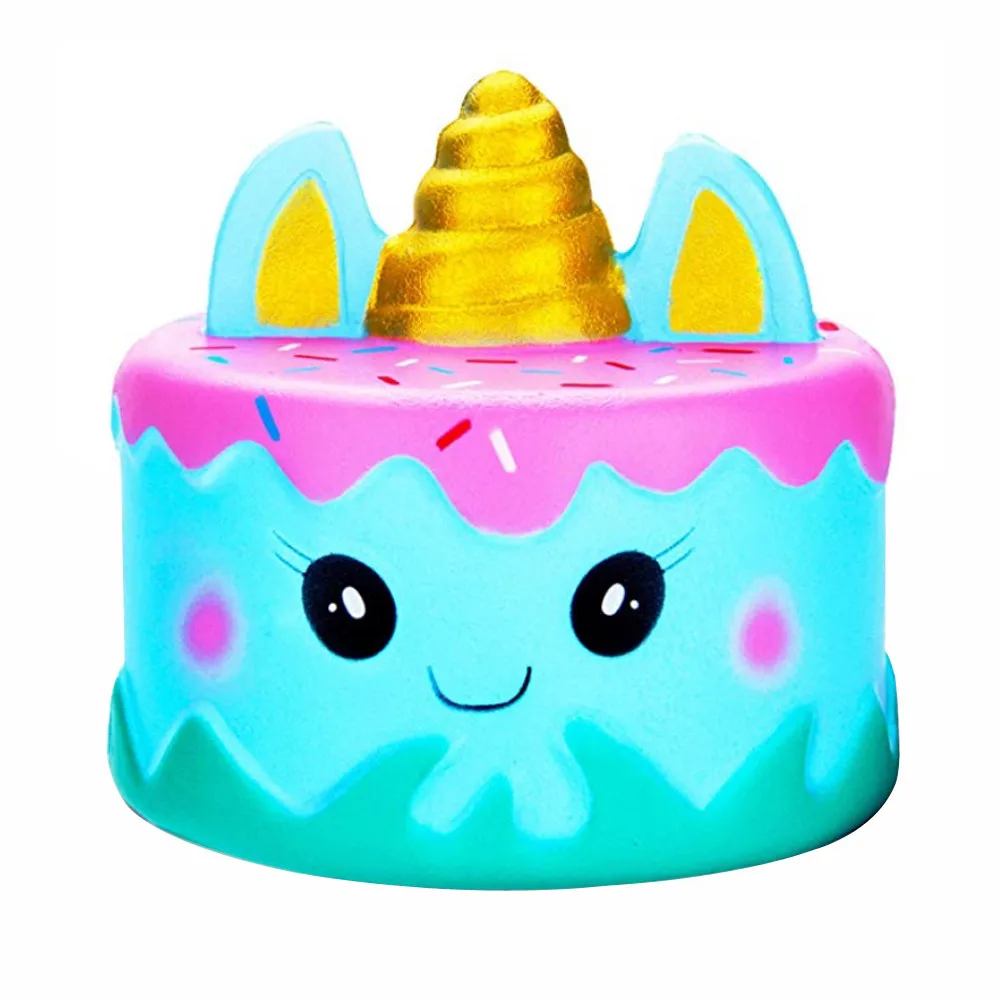 toys mini kawaii squishies cake shape cartoon slow rising cream scented stress reliever toy squeeze kids fun gift py |
