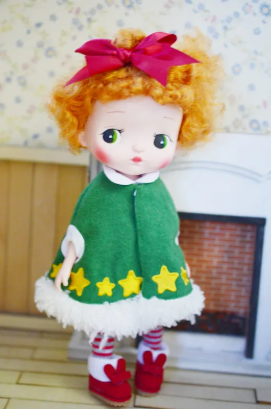 Зимние ботинки Blyth с кроличьими ушками доступны для AZONE holala Redberry doll туфли