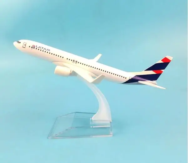 Фото AIRLINER 16 см BOEING737 летние дыхательные пути модель самолета игрушки для детей самолета рождественские игрушки орнамент №4