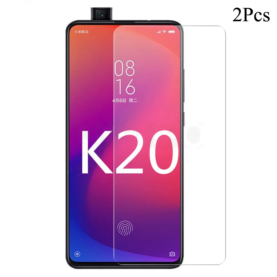 2 Упак. 2.5D 9H закаленное стекло для Xiaomi Redmi K20 K20Pro Защитная пленка экрана чехол Mi 9T mi9T