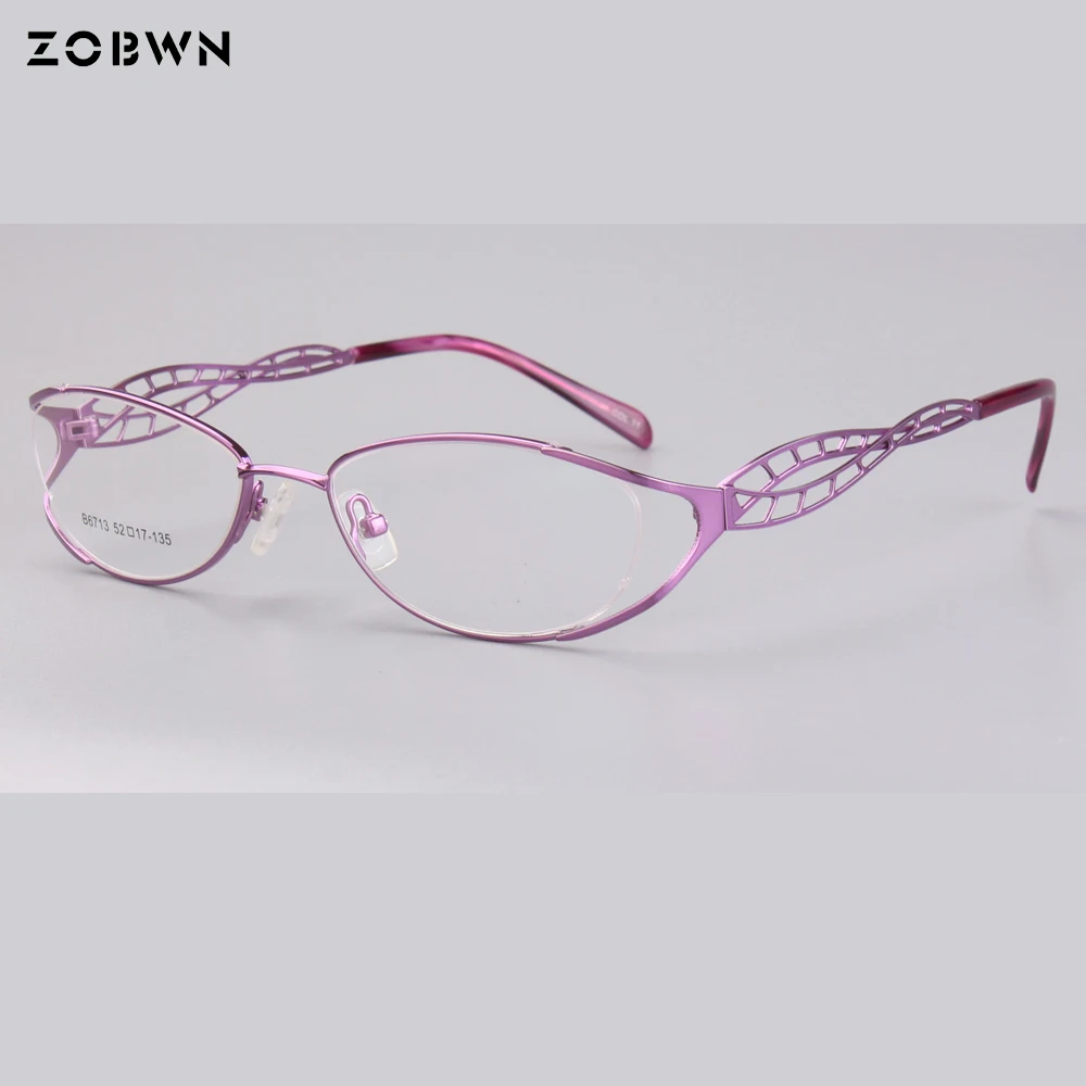 Очки Lunette женские винтажные с металлической оправой прозрачные оптические|clear