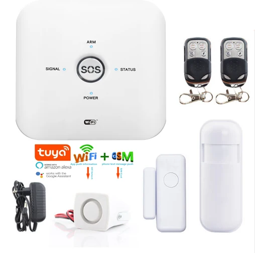 Yobang безопасности 10GDT смарт беспроводной Wifi 2 4G Противоугонная сигнализация