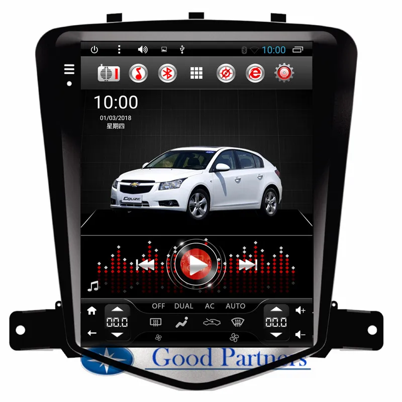 HD ips Тесла экран 2 оперативная память ГБ 32 Гб автомобиля Gultimedia плеер с gps Bluetooth RDS