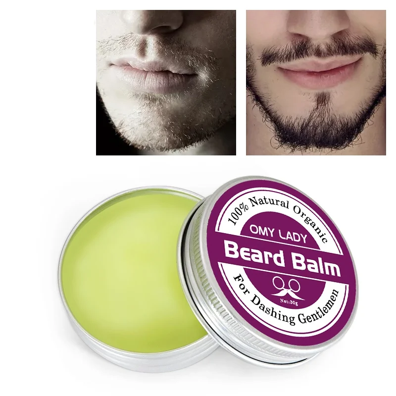 2019 новый бренд борода масло бальзам усы воск для укладки пчелиный увлажняющий