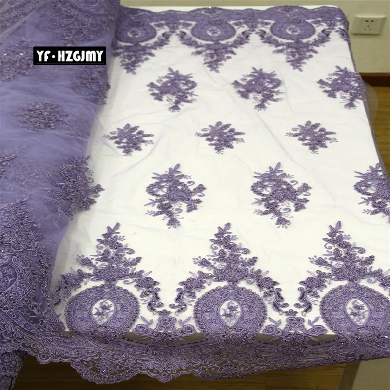 YF HZGJMY африканская кружевная ткань высокого качества Черное вечернее платье