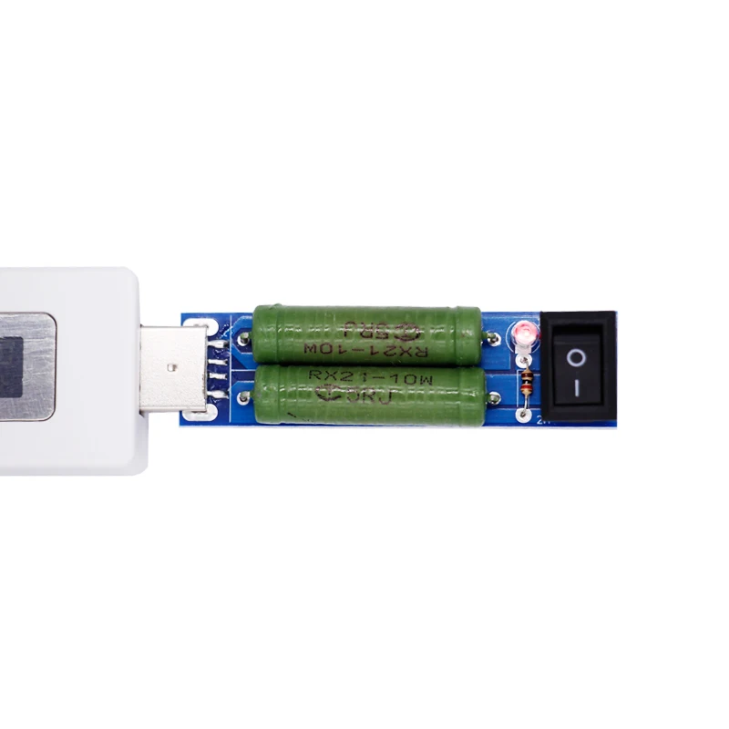 50 шт./лот USB 3-30 в ток и напряжение зарядное устройство измеритель мощности Банк +