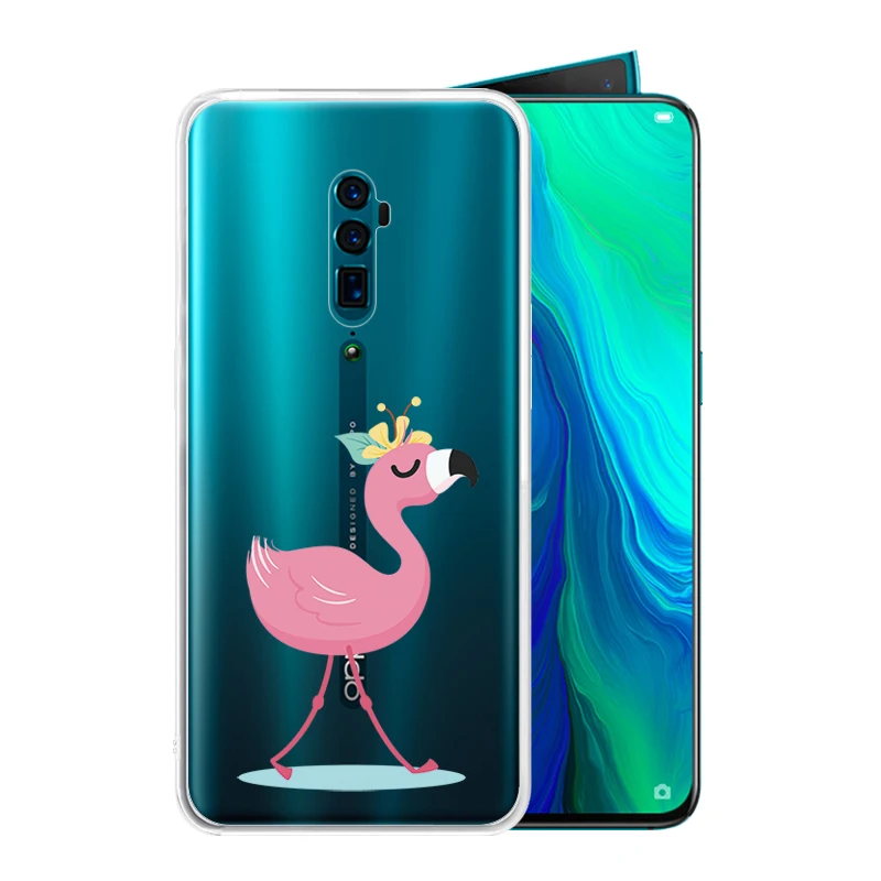Soft Silicone Clear TPU Case for OPPO Reno 10x zoom Reno2 F 2 Z R17 R15 R11 Plus 9S R15X Ace K5 K3 K1 Cover | Мобильные телефоны и