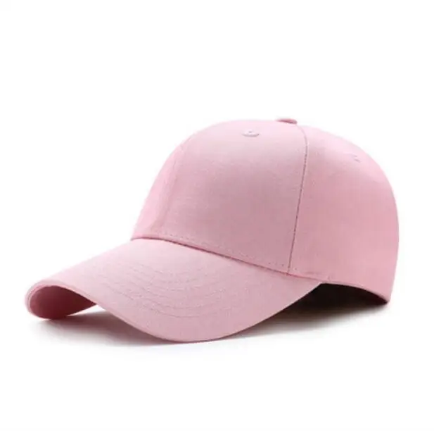 Мужская и женская однотонная Бейсболка Snapback кепка для спорта на открытом воздухе