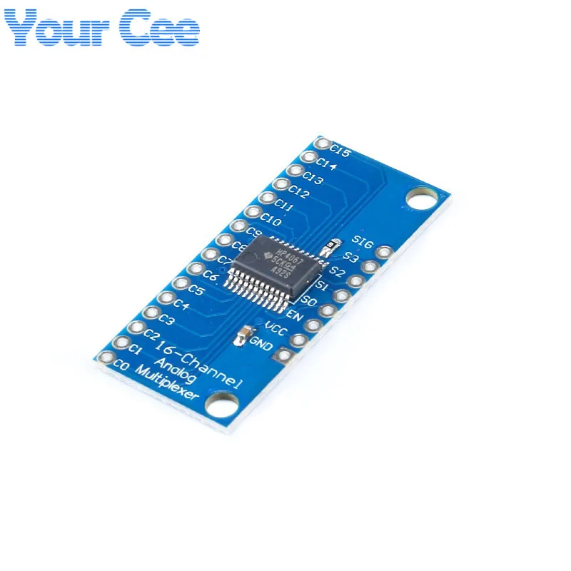 CD74HC4067 16 канальный аналоговый цифровой мультиплексор Breakout Board модуль для Arduino|module