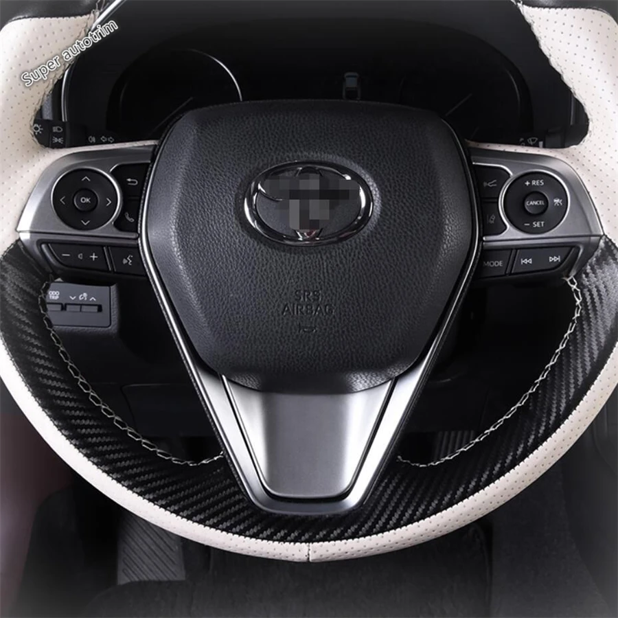 Автомобильная рулевая лента для колес Lapetus матовая обшивка/Углеволокно ABS TOYOTA RAV4