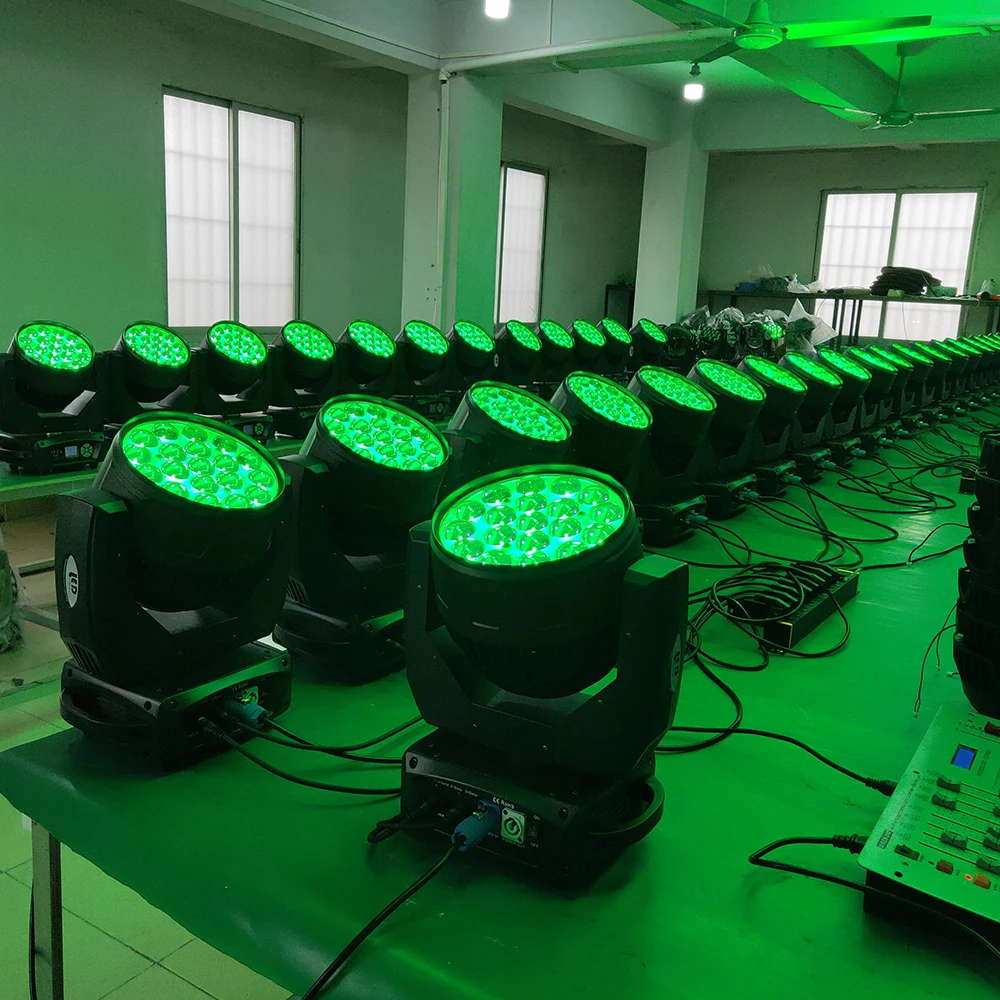 И беспошлинный 8 шт./партия led 19x15 Вт промывочный зум движущийся головной свет высокого класса движущийся головной свет бесплатный налог в ЕС