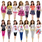 1 шт., модная Милая Одежда для куклы в разных стилях, повседневная юбка, рубашка, блузка, брюки, Одежда для куклы Барби, аксессуары для девочек, игрушки